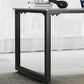 Stone Industrial Writing Desk Sled Rectangular Office Desk for Home Clearhalo 'furn' 'furn_office_desk' 'Furniture' 'Office Desks' 'Office Furniture' 'office_desk' 1200x1200_954c6f0f-e4d3-473a-a4ac-74ec896d890a
