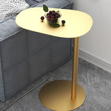 Scandinavian Free-Form Sofa SideTable Metal Pedestal End Table