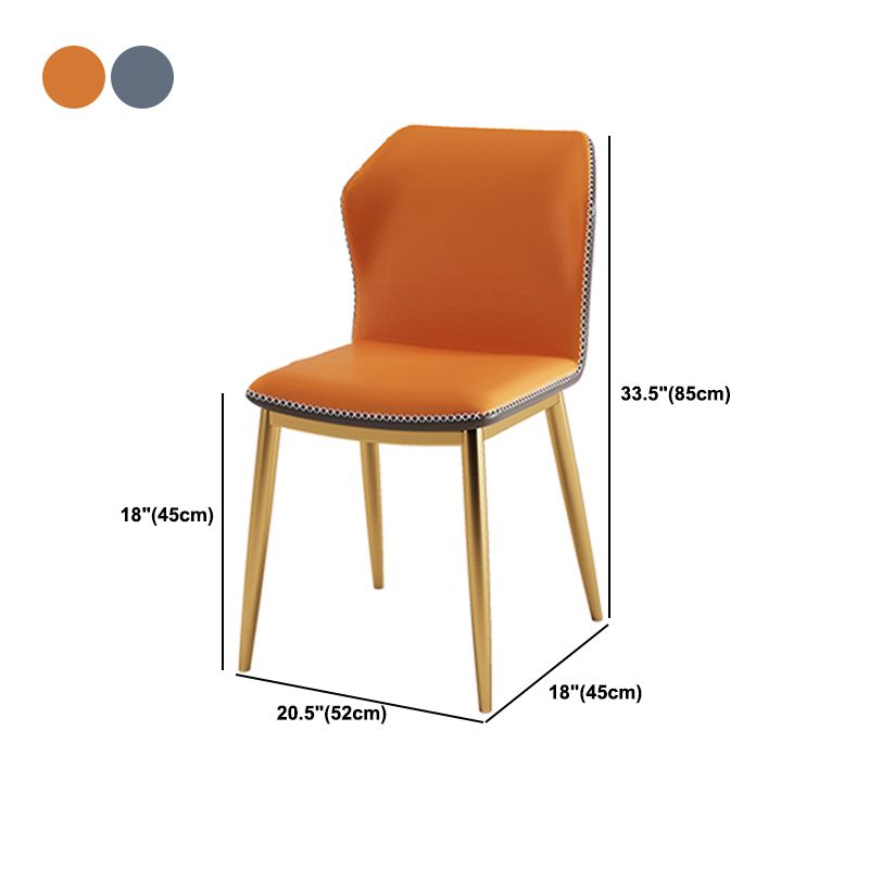 Juego de comedor glamoroso 1/2/5/7 PCS Mesa de piedra sinterizada dorada con sillas laterales de ala