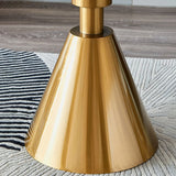 Tavolo da divano con divano con divano in acciaio inossidabile in acciaio inossidabile in acciaio inossidabile glam