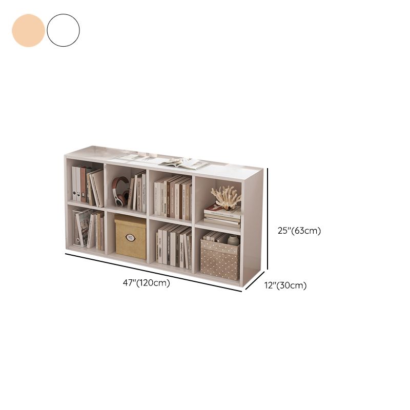 Modern Standard Bookcase Engineered Wood Open Back Bookshelf Clearhalo 'Bookcases' 'furn' 'furn_bookcases' 'Furniture' 'Office Furniture' 1200x1200_954f3908-0b62-4448-96dd-3e8ef036ffaa