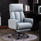 Fauteuil de direction moderne sans bras, repose-pieds inclus, chaise de direction pour le bureau