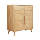 Contemporary Accent Cabinet Rubberwood Side Cabinet With Doors Clearhalo 'Cabinets & Chests' 'cabinets_chests' 'furn' 'furn_cabinets_chests' 'Furniture' 'Living Room Furniture' 1200x1200_95586b3c-58a9-4dc7-aca6-27b0635488db