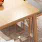 Contemporary 1/4/5 Pieces Dining Table Rectangle Wood Furniture for Restaurant