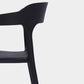 Contemporary Kitchen Chair Dining Armless Side Chair with Plastic Legs Clearhalo ' kitchen&dining_furn' 'Dining Chairs' 'Dining Tables & Seating' 'dining_chair' 'furn' 'furn_dining_chair' 'Furniture' 'furniture_dining_chair' 'Kitchen & Dining Furniture' 'kitchen' 1200x1200_9559c33a-6b49-495a-9703-73dcd09849ad