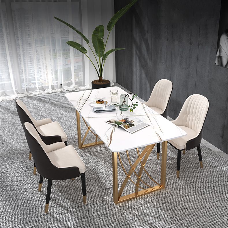 1/2/4/5/7 Pieces Dinette Set Modern Sintered Stone Dining Table Set with Chairs Clearhalo 'Dining Room Sets' 'Dining Tables & Seating' 'dining_room_set' 'furn' 'furn_dining_room_set' 'Furniture' 'furniture_dining_room_set' 'Kitchen & Dining Furniture' 'kitchen&dining_furn' 'kitchen' 1200x1200_955dcd92-bc22-40a0-b754-0ec3b20ce1d2