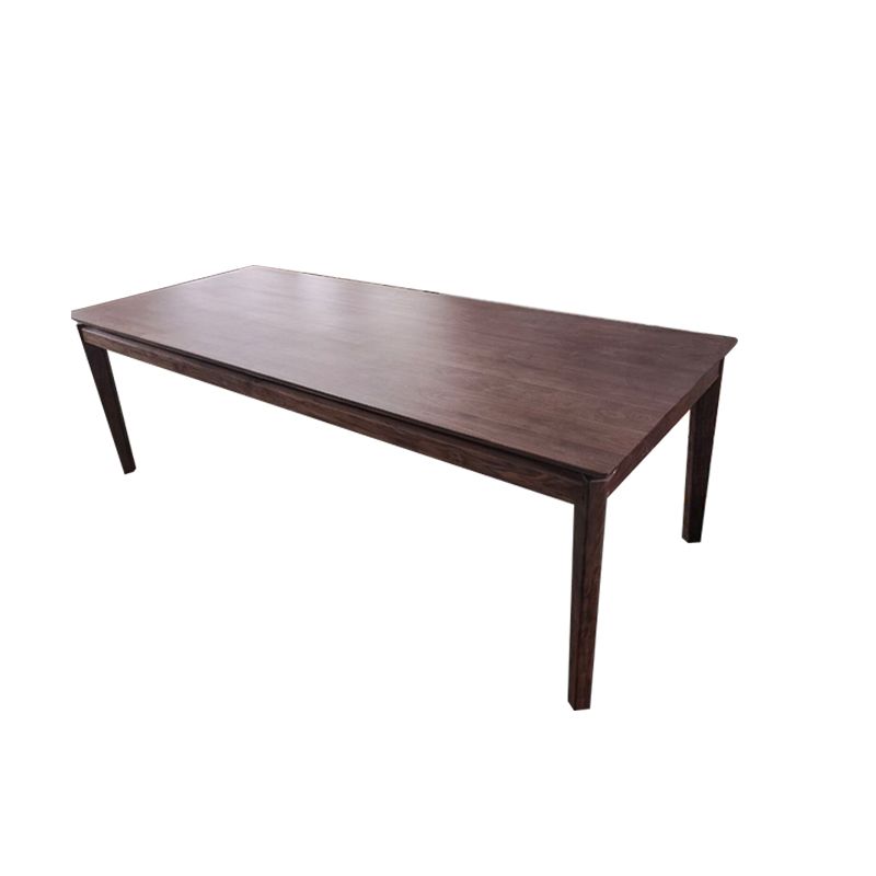 Mesa de comedor rectangular Mesa de madera de cerezo para cocina comedor