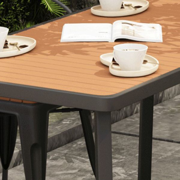 モダンな埋め立てられた木製のダイニングテーブルセット1/5/7ピース自宅で使用するためのダイニングセット