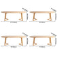 Oval Pine Solid Wood Table Modern Double Pedestal Dining Table with Wooden Base Clearhalo ' dining_table' 'Dining Tables & Seating' 'Dining Tables' 'furn' 'furn_dining_table' 'Furniture' 'furniture_dining_table' 'Kitchen & Dining Furniture' 'kitchen&dining_furn' 'kitchen' 'kitchen_dining_table' 1200x1200_9562c5fa-40d4-488c-9c92-f38efb78d6f0