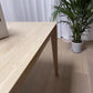 Table à manger en bois de bois rectangle