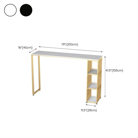 グラムバーの高さテーブルフェイクマーブルトップビストロパブパティオの使用