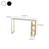 Mesa de altura de barra glamorosa mesa de pub de bistro de mármol imán para uso en patio