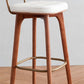 Industrial Style Wood Counter Chair Footrest Counter Stool for Living Room Clearhalo 'Bar Furniture' 'Bar Stools' 'bar_stools' 'furn' 'furn_bar_stools' 'Furniture' 'Kitchen & Dining Furniture' 1200x1200_9564f504-e72a-4194-85a3-ac38d7527076