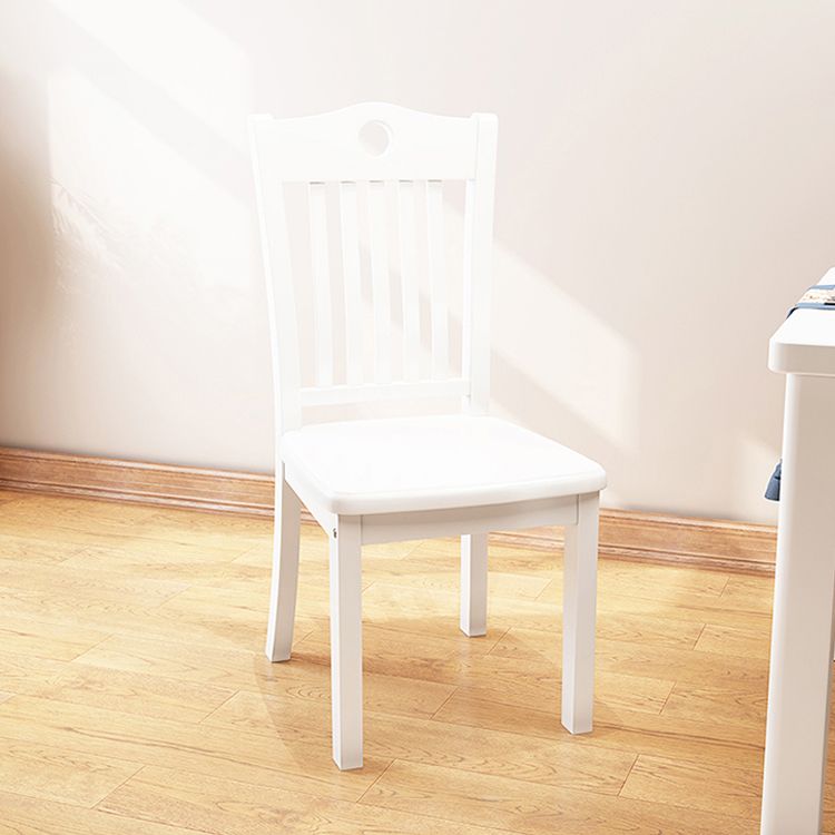 Traditional Style Chair Dining Kitchen Armless Chairs with Wooden Legs Clearhalo 'Dining Chairs' 'Dining Tables & Seating' 'dining_chair' 'furn' 'furn_dining_chair' 'Furniture' 'Kitchen & Dining Furniture' 1200x1200_95666550-b580-4e74-8ee6-d10b594770a4