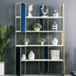 70.87"H Bookcase Glam Style Open Back Bookshelf for Study Room Home Office Clearhalo 'Bookcases' 'furn' 'furn_bookcases' 'Furniture' 'furniture_bookcases' 'kitchen' 'kitchen_bookcases' 'Living Room Furniture' 'Office Furniture' 1200x1200_9566d214-b523-4b84-9f2f-684bc8e8c308