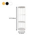 Urban Vertical Corner Bookshelf Iron Frame White Manufactured Wood Shelf Bookcase Clearhalo 'Bookcases' 'furn' 'furn_bookcases' 'Furniture' 'furniture_bookcases' 'Office Furniture' 1200x1200_9566dae0-c005-47a3-bce8-30bf755fce14