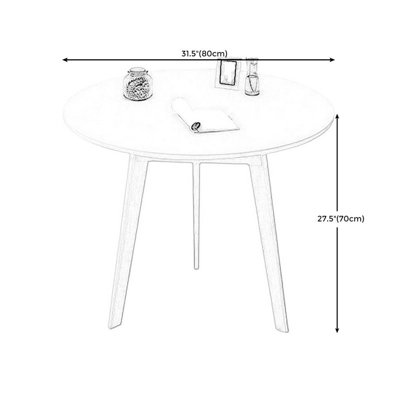 Modern Style Wooden Base Top Round Coffee Table for Apartment Clearhalo 'Coffee & Accent Tables' 'Coffee Tables' 'coffee_tables' 'furn' 'furn_coffee_tables' 'Furniture' 'furniture_coffee_tables' 'Living Room Furniture' 1200x1200_9569b3a0-f067-4244-a16a-9247fb56cc35