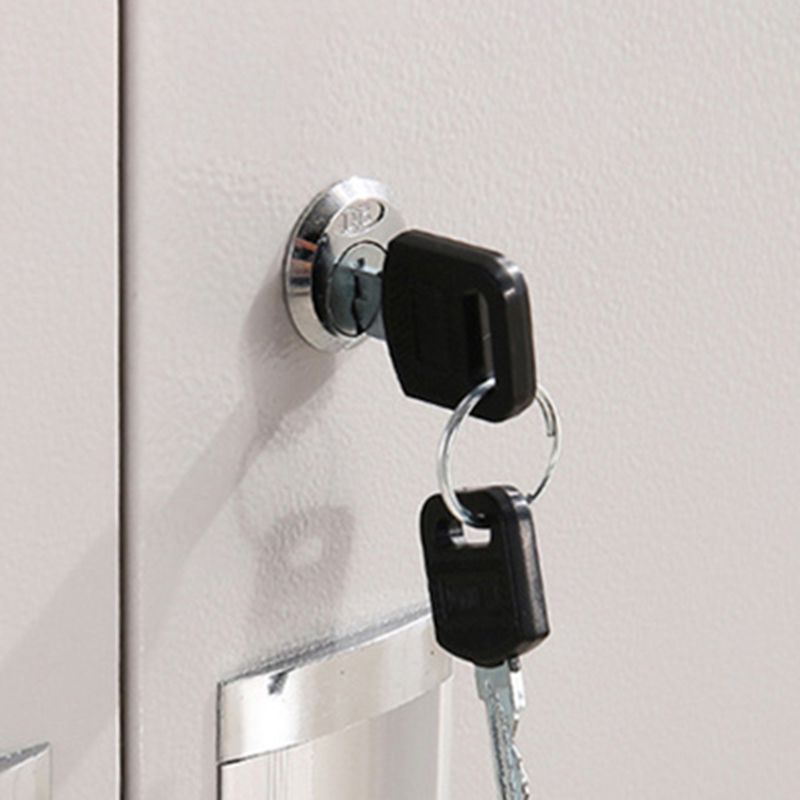 Metal Wardrobe Cabinet Contemporary Hinged Wardrobe Armoire for Bedroom Clearhalo 'Armoires & Wardrobes' 'armoires_wardrobes' 'Bedroom Furniture' 'furn' 'furn_armoires_wardrobes' 'Furniture' 1200x1200_956cd346-ccaa-44ef-914c-d573d0a48079