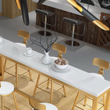 Tavolo da banco di altezza della barra da barra interno.