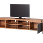 Console televisiva industriale Console TV in legno massiccio con 2 porte