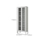 Scandinavian Standard Bookshelf Metal Closed Back Bookcase with Doors Clearhalo 'Bookcases' 'furn' 'furn_bookcases' 'Furniture' 'Office Furniture' 1200x1200_957aed78-5062-4f9d-b62e-5bd8ebfaba0d