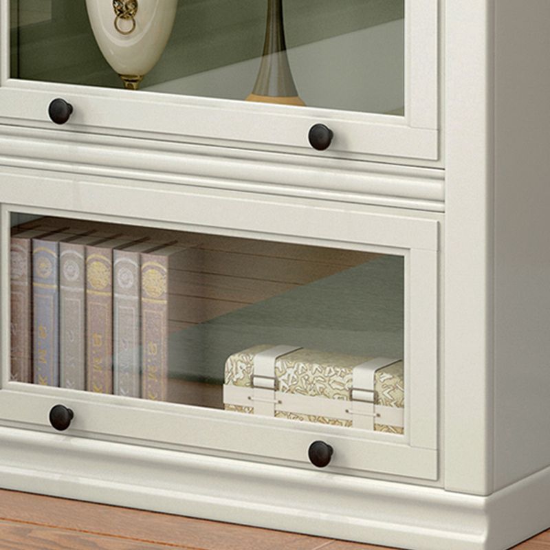 Wooden Barrister Bookcase Modern Closed Back Bookcase for Home Office Clearhalo 'Bookcases' 'Furniture' 'furniture_bookcases' 'kitchen' 'kitchen_bookcases' 'Living Room Furniture' 'Office Furniture' 1200x1200_957d3bda-613b-461d-bab4-44929e3ac502