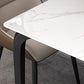 4-foot Stone Dinning Table Industrial Style Square Furniture for Indoor Clearhalo ' dining_table' 'Dining Tables & Seating' 'Dining Tables' 'furn' 'furn_dining_table' 'Furniture' 'furniture_dining_table' 'Kitchen & Dining Furniture' 'kitchen&dining_furn' 'kitchen' 'kitchen_dining_table' 1200x1200_957e82a1-42fa-41a5-8844-7d6335a1d8c9