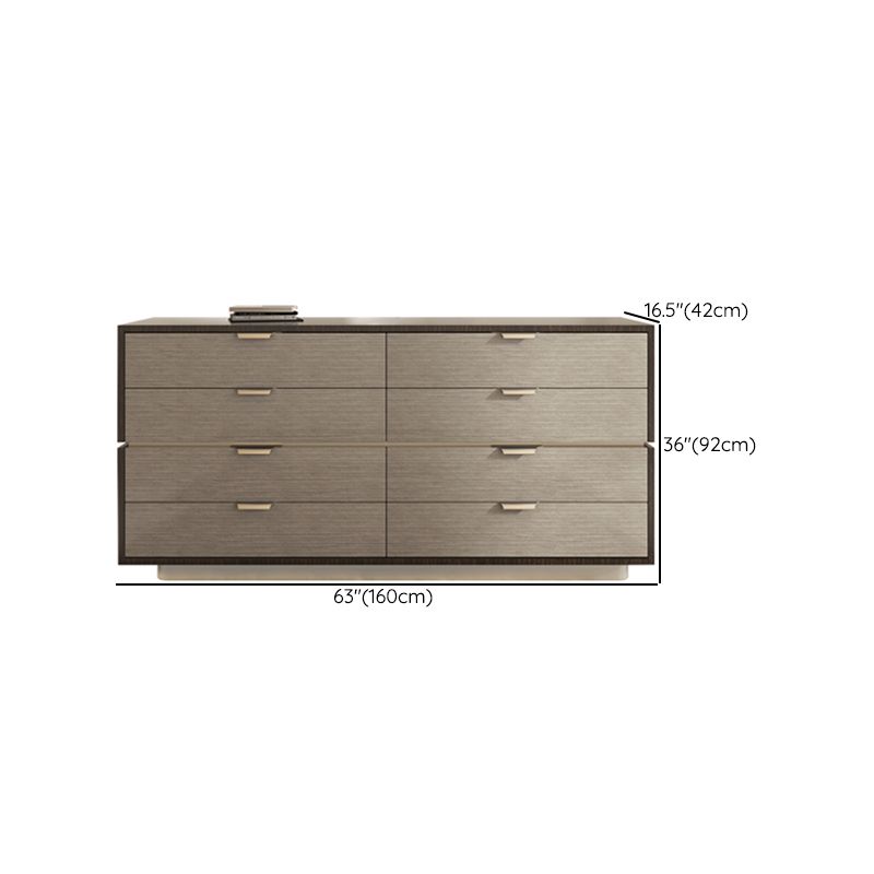 16.38-inch Width Storage Chest Modern Storage Chest Dresser with 3/8/5 Drawers Clearhalo 'Bedroom Furniture' 'Dressers & Chests' 'dressers_chests' 'furn' 'furn_dressers_chests' 'Furniture' 1200x1200_95822088-7832-41b9-a696-eca14b8f5be1