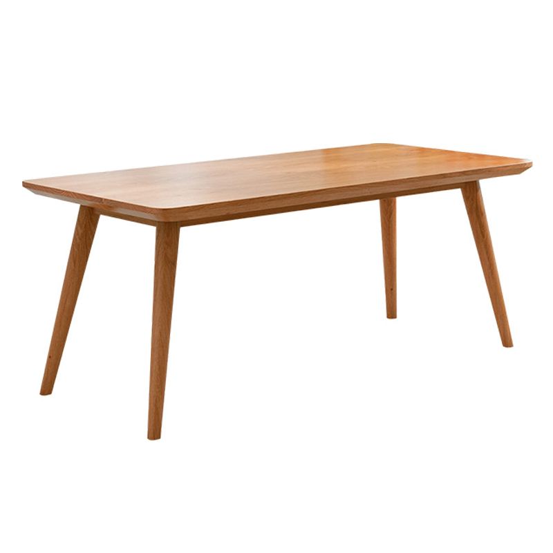 Pine Solid Wood Kitchen Table Modern Rectangle Dining Table with 4 Legs for Restaurant Clearhalo ' dining_table' 'Dining Tables & Seating' 'Dining Tables' 'furn' 'furn_dining_table' 'Furniture' 'furniture_dining_table' 'Kitchen & Dining Furniture' 'kitchen&dining_furn' 'kitchen' 'kitchen_dining_table' 1200x1200_9584a2a0-50d4-406d-8a80-49e09eb69cde