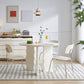 Modern Round Dining Table 3 White Legs Table for Dining Room Clearhalo 'Dining Tables & Seating' 'Dining Tables' 'dining_table' 'furn' 'furn_dining_table' 'Furniture' 'Kitchen & Dining Furniture' 1200x1200_9584abcd-c269-49b2-9932-ce6c966876a8