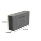 Glam Dark Gray Credenza Sintered Stone Top Sideboard Cabinet for Dining Room Clearhalo 'buffet_sideboard' 'Buffets & Sideboards' 'furn' 'furn_buffet_sideboard' 'Furniture' 'Kitchen & Dining Furniture' 1200x1200_9587df60-19af-4760-bd9e-a9d0f5dbdcca