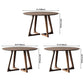 Round Double Pedestal Home Furniture Solid Wood Dining Room Collection Clearhalo ' dining_table' 'Dining Tables & Seating' 'Dining Tables' 'furn' 'furn_dining_table' 'Furniture' 'furniture_dining_table' 'Kitchen & Dining Furniture' 'kitchen&dining_furn' 'kitchen' 'kitchen_dining_table' 1200x1200_9587fb00-737a-4f06-a3ea-ba0ba1b465d2