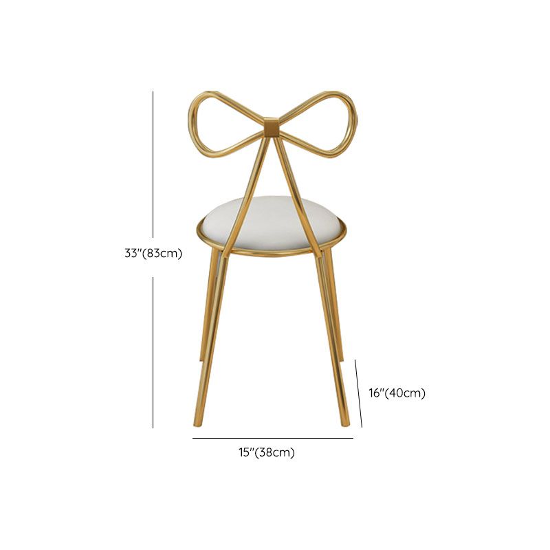 Glam Metall Waschtisch Make -up -Tisch Set Slate Top Waschtisch Schminktisch