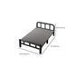 Cadre en métal contemporain lit standard, lit pliable pour chambre à coucher