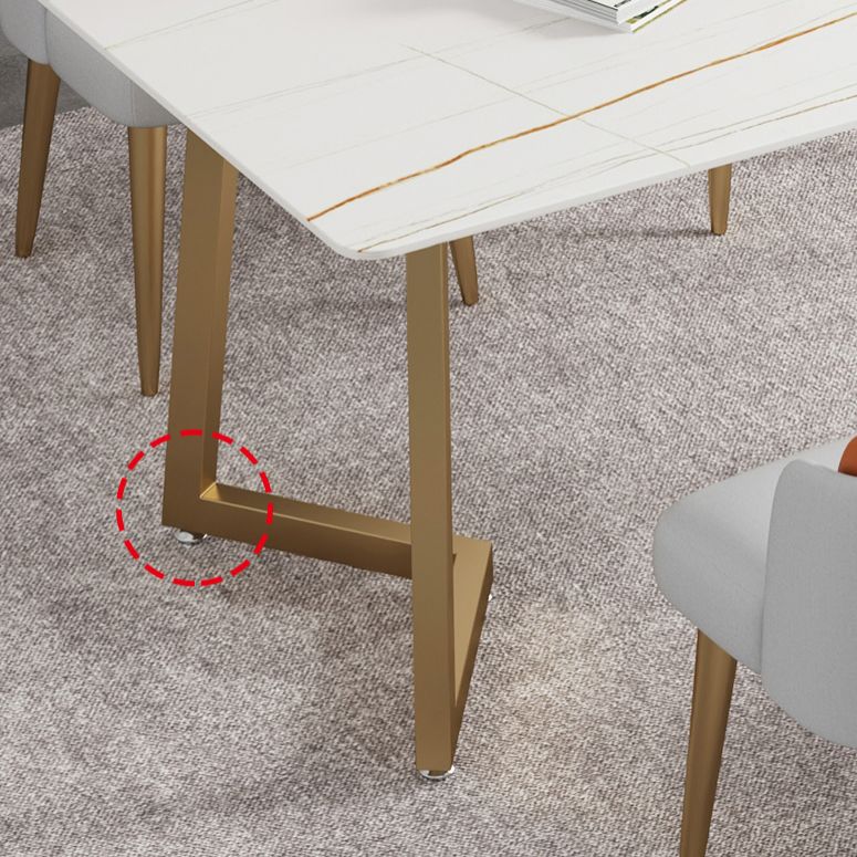 Nordic Style 1/2/5/7 Pieces Dinette Set White Sintered Stone Top Dining Table Set Clearhalo 'Dining Room Sets' 'Dining Tables & Seating' 'dining_room_set' 'furn' 'furn_dining_room_set' 'Furniture' 'furniture_dining_room_set' 'Kitchen & Dining Furniture' 'kitchen&dining_furn' 'kitchen' 1200x1200_958b6b52-aecd-415b-8ab5-6f1a64ab51e0