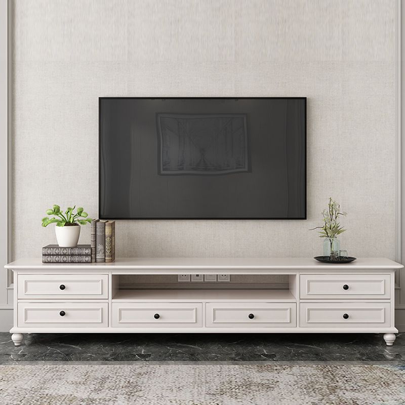 18-inch TV Console Modern TV Stand with Drawers for Living Room Clearhalo 'furn' 'furn_tv_stands_entertainment_centers' 'Furniture' 'Living Room Furniture' 'TV Stands & Entertainment Centers' 'TV Stands & Media Storage Furniture' 'tv_stands_entertainment_centers' 1200x1200_958c9520-dd0d-4000-b680-ef069bf31dae