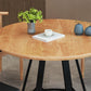 Mesa de comedor de madera redonda de 1/2/5 piezas para comedor para comedor