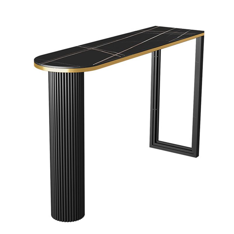 Stone Bar eettafel moderne balktafel met dubbel voetstuk voor eetkamercafé