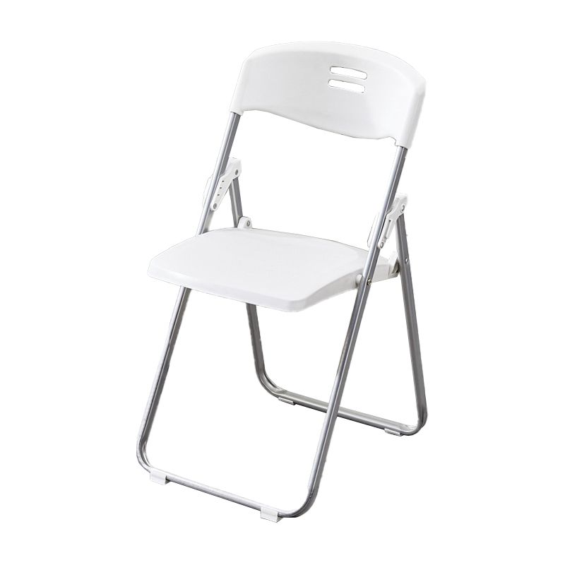 Moderna sedia da ufficio imbottita senza braccio senza ruote sedia da ufficio in acciaio