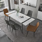 Modern 1/4/5/7 Pieces Dining Furniture Set Sintered Stone Dining Table Furniture Clearhalo 'Dining Room Sets' 'Dining Tables & Seating' 'dining_room_set' 'furn' 'furn_dining_room_set' 'Furniture' 'furniture_dining_room_set' 'Kitchen & Dining Furniture' 1200x1200_95992942-2d2f-4fbb-bc87-7bb3cf8b3abb