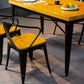Rectangle Black Base Dining Table Industrial Wood Table for Bar Clearhalo 'Dining Tables & Seating' 'Dining Tables' 'dining_table' 'furn' 'furn_dining_table' 'Furniture' 'Kitchen & Dining Furniture' 1200x1200_9599c5a4-125b-41b2-99b3-6738c2a2317b