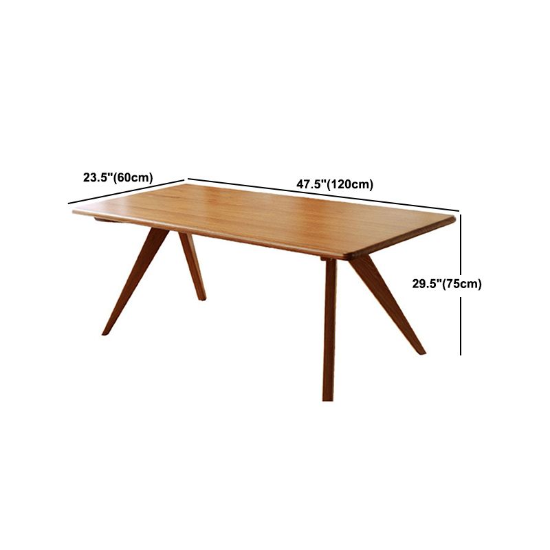 Modern 1/5/7 Pieces Dining Set Rectangle Pine Wood Dining Table for Dining Room Clearhalo 'Dining Room Sets' 'Dining Tables & Seating' 'dining_room_set' 'furn' 'furn_dining_room_set' 'Furniture' 'Kitchen & Dining Furniture' 1200x1200_959ac32b-f972-4846-81b5-4df610c58379