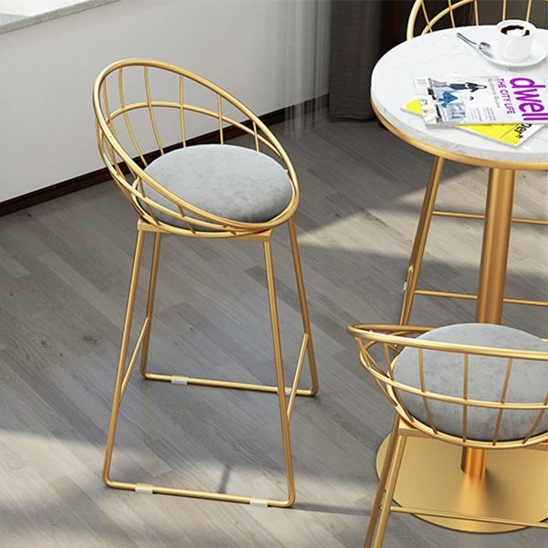 Modern Round Counter Set 1/2/5 Pieces Stone Indoor Bar Stool and Table Set Clearhalo 'Bar Furniture' 'furn' 'furn_home_bar_bar_sets' 'Furniture' 'Home Bars & Bar Sets' 'home_bar_bar_sets' 'Kitchen & Dining Furniture' 1200x1200_959ac55f-57a5-4511-9393-bbfc53581ca7