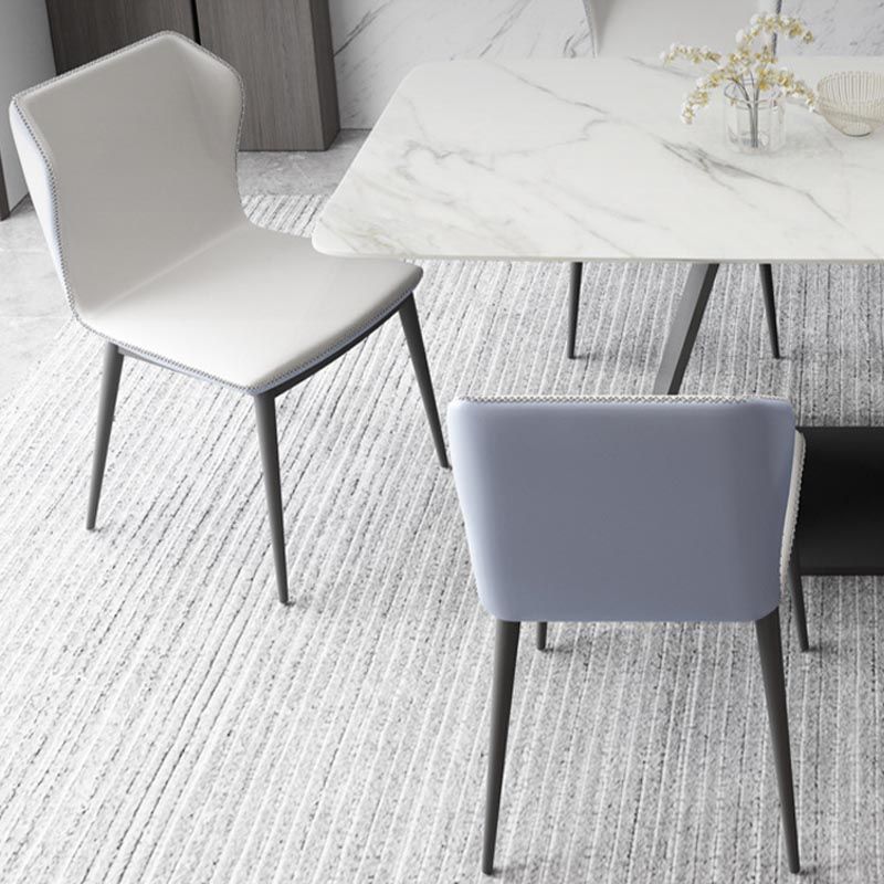 Modern Sintered Stone Top Dining Set Rectangular 1/4/5/7 Pieces Dining Room Table Set Clearhalo 'Dining Room Sets' 'Dining Tables & Seating' 'dining_room_set' 'furn' 'furn_dining_room_set' 'Furniture' 'Kitchen & Dining Furniture' 1200x1200_959be173-bf2a-4edd-b89b-24998cdf62f0