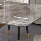 Sintered Stone White Dining Table Simplicity Pedestal Table for Dining Room Clearhalo ' dining_table' 'Dining Tables & Seating' 'Dining Tables' 'furn' 'furn_dining_table' 'Furniture' 'furniture_dining_table' 'Kitchen & Dining Furniture' 'kitchen&dining_furn' 'kitchen' 'kitchen_dining_table' 1200x1200_959c45ae-1d9c-4564-98c5-f30ac42ed4f0