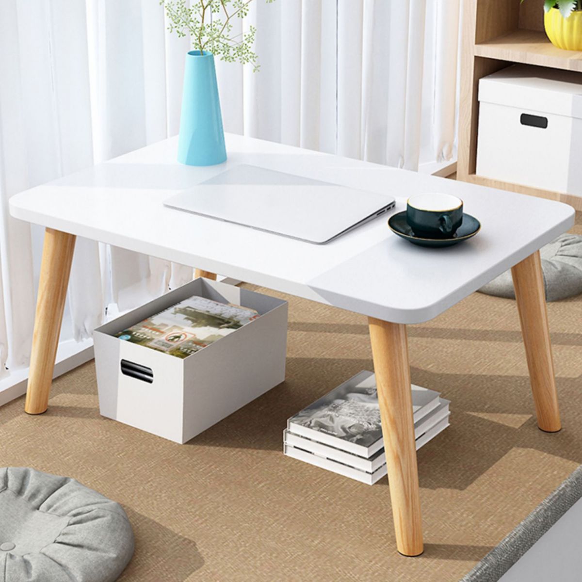 Rectangular Writing Desk with Artificial Wood Face and Wood Legs Clearhalo 'furn' 'furn_office_desk' 'Furniture' 'furniture_office_desk' 'Office Desks' 'Office Furniture' 'office_desk' 1200x1200_95a0036f-bc21-4997-8593-10a6a7e8880c