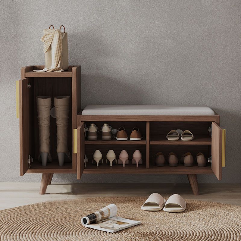 Rectangle Storage Entryway Bench Modern Seating Bench with Upholstered Clearhalo 'Benches' 'Chairs & Seating' 'furn' 'furn_benches' 'Furniture' 'Living Room Furniture' 1200x1200_95a2474d-77a6-44d3-aa8f-a44aec4866ba