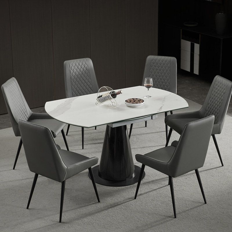 Sedia da sala da pranzo imbottita industriale cucina sedia laterale parsons