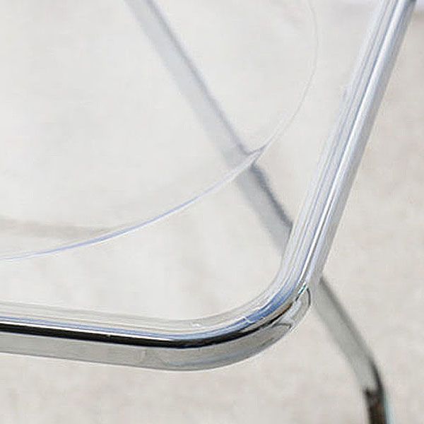 Industrial Style Plastic Dining Armless Chair Open Back Dining Side Chair Clearhalo ' kitchen&dining_furn' 'Dining Chairs' 'Dining Tables & Seating' 'dining_chair' 'furn' 'furn_dining_chair' 'Furniture' 'furniture_dining_chair' 'Kitchen & Dining Furniture' 'kitchen' 1200x1200_95a45139-080a-4818-a5c0-0810789284ad