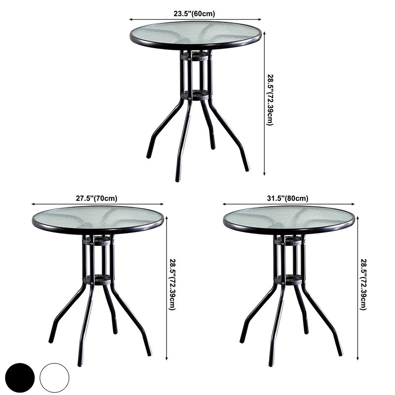 Round Shape Modern Style Dining Table Transparent Fixed Table of Glass Clearhalo ' dining_table' 'Dining Tables & Seating' 'Dining Tables' 'furn' 'furn_dining_table' 'Furniture' 'furniture_dining_table' 'Kitchen & Dining Furniture' 'kitchen&dining_furn' 'kitchen' 'kitchen_dining_table' 1200x1200_95a5de78-e638-4772-b6ea-16facedb61b1